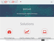 Tablet Screenshot of ipercast.net